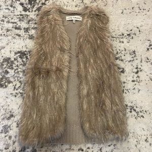boutique fur vest
